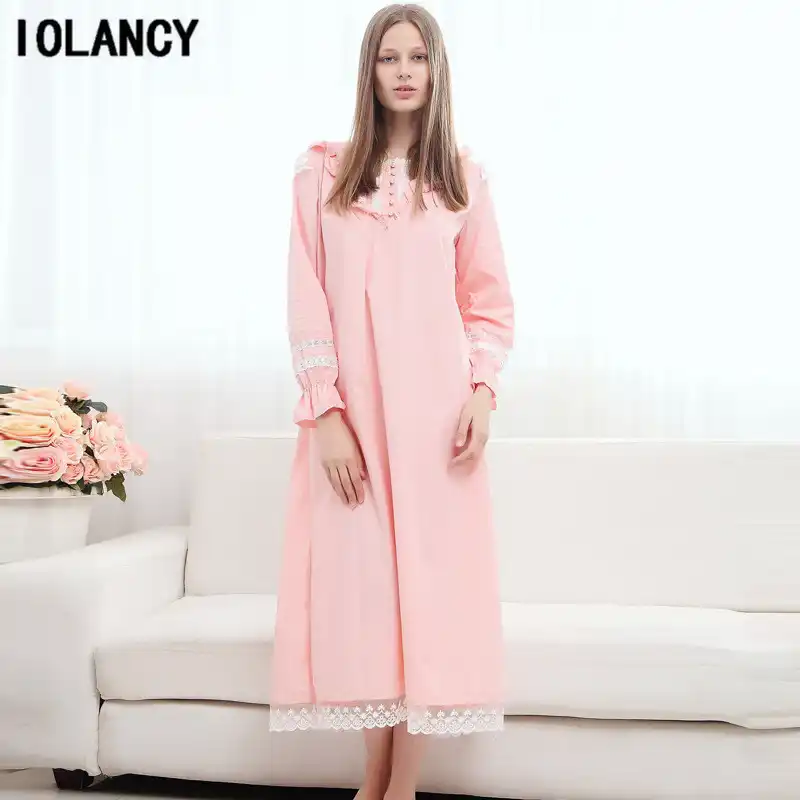 cotton maxi nightgown