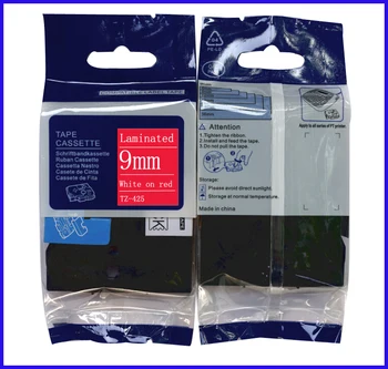 

LEDEOU For Brother Tze425 9mm Tze Tz 9mm Tze Tz 425 Tz-425 Tz425 Tze-425 P-touch Label Maker Printer Tze Tape 9 mm Ptouch Labels