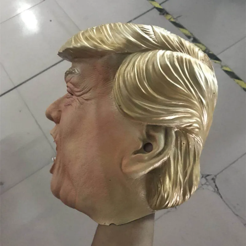 200 шт. оптовая продажа маска миллиардера дональда трампа латексная для хэллоуина