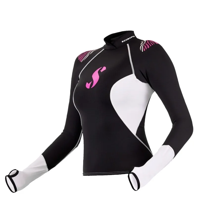 Scuba Diving UV Protection 80+ Trilastic Rash Guard Womens Rashguard