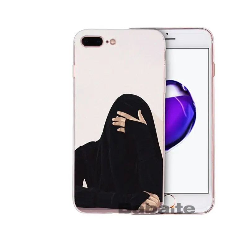 Woman In Hijab Face Crown
