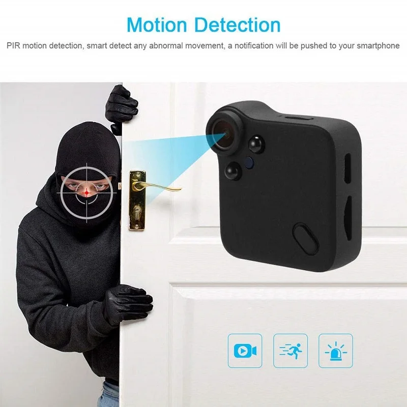 Мини камера видеонаблюдения с поддержкой Wi Fi 1080P HD|Компактные видеокамеры| |