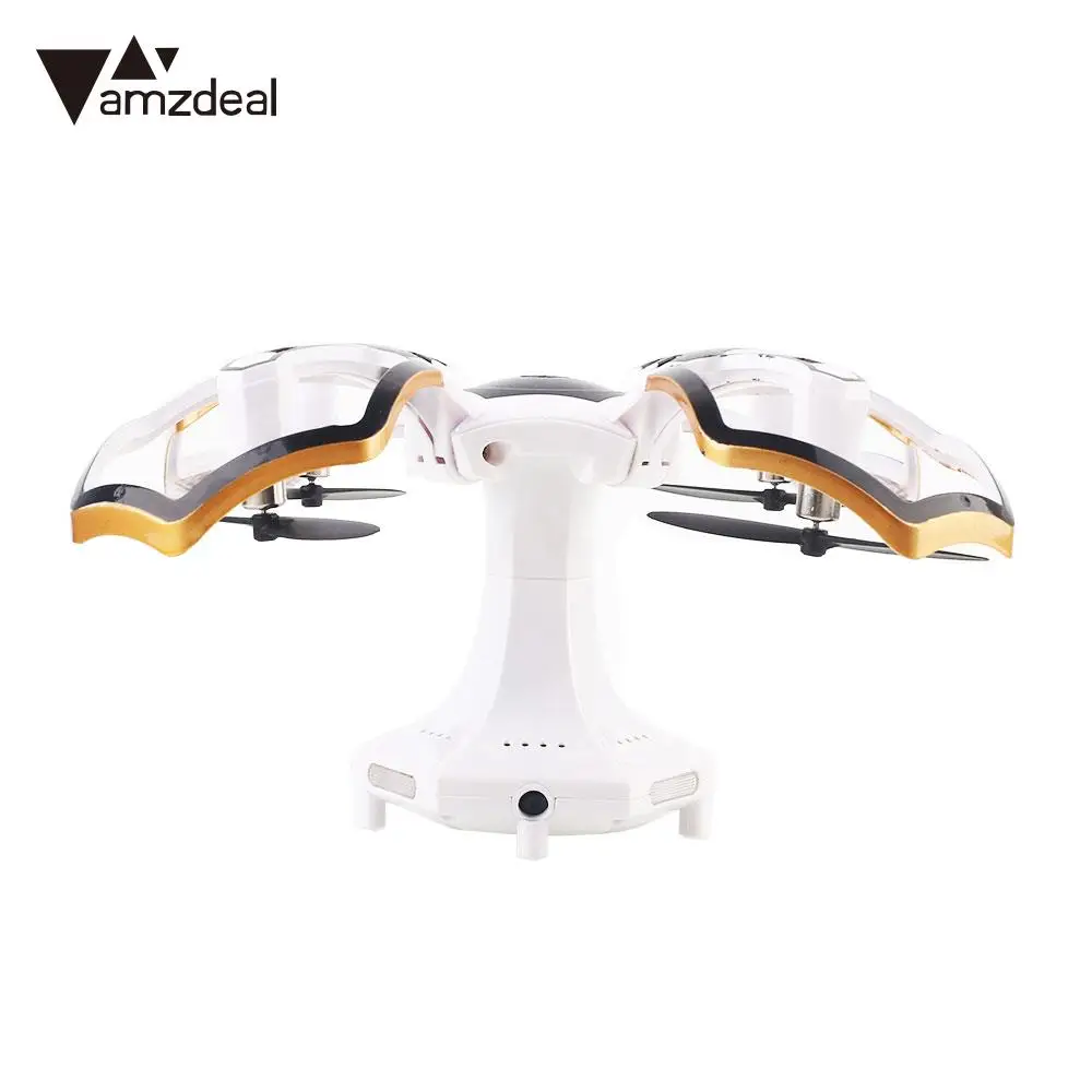 

Spherical Aircraft Quadcopter Drone UAV 0.3 MP 2.4GHz 6-Axis Gyro One Key Landing One Key Take Off Altitude Hold