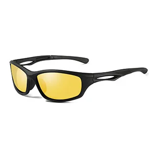 Men outdoor polarized driving goggle color film lens outdoor driving sunglasses for men - Цвет линз: C8