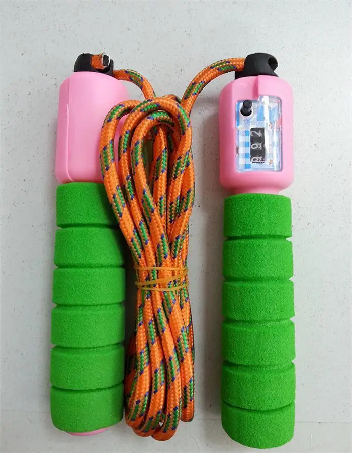 Adjustable Exercise Gym Fitness Jump Ropes Workout Anti-Skidding Automatic Counting Jumping Skipping Rope 3-Digit Jump Counter Adjustable Exercise Gym Fitness Jump Ropes Workout Anti-Skidding Automatic Counting Jumping Skipping Rope 3-Digit Jump Counter