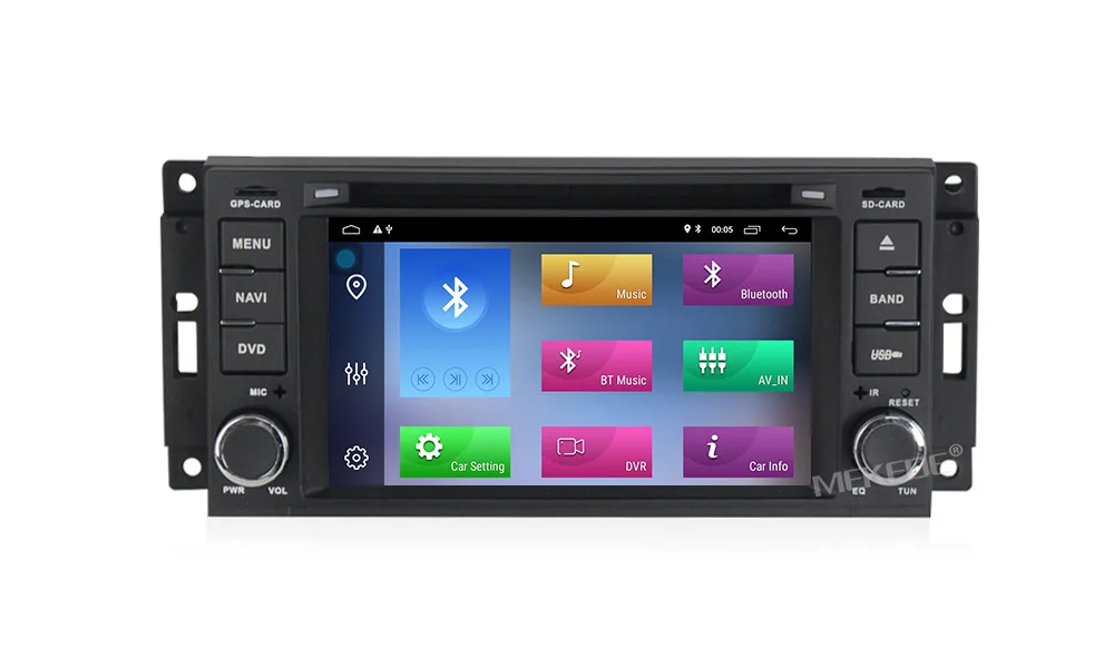 Best Mekede android 9.1 Car multimedia Player Navigation GPS DVD for Jeep Cherokee 2009 2008 2010 Wrangler with wifi bluetooth radio 18