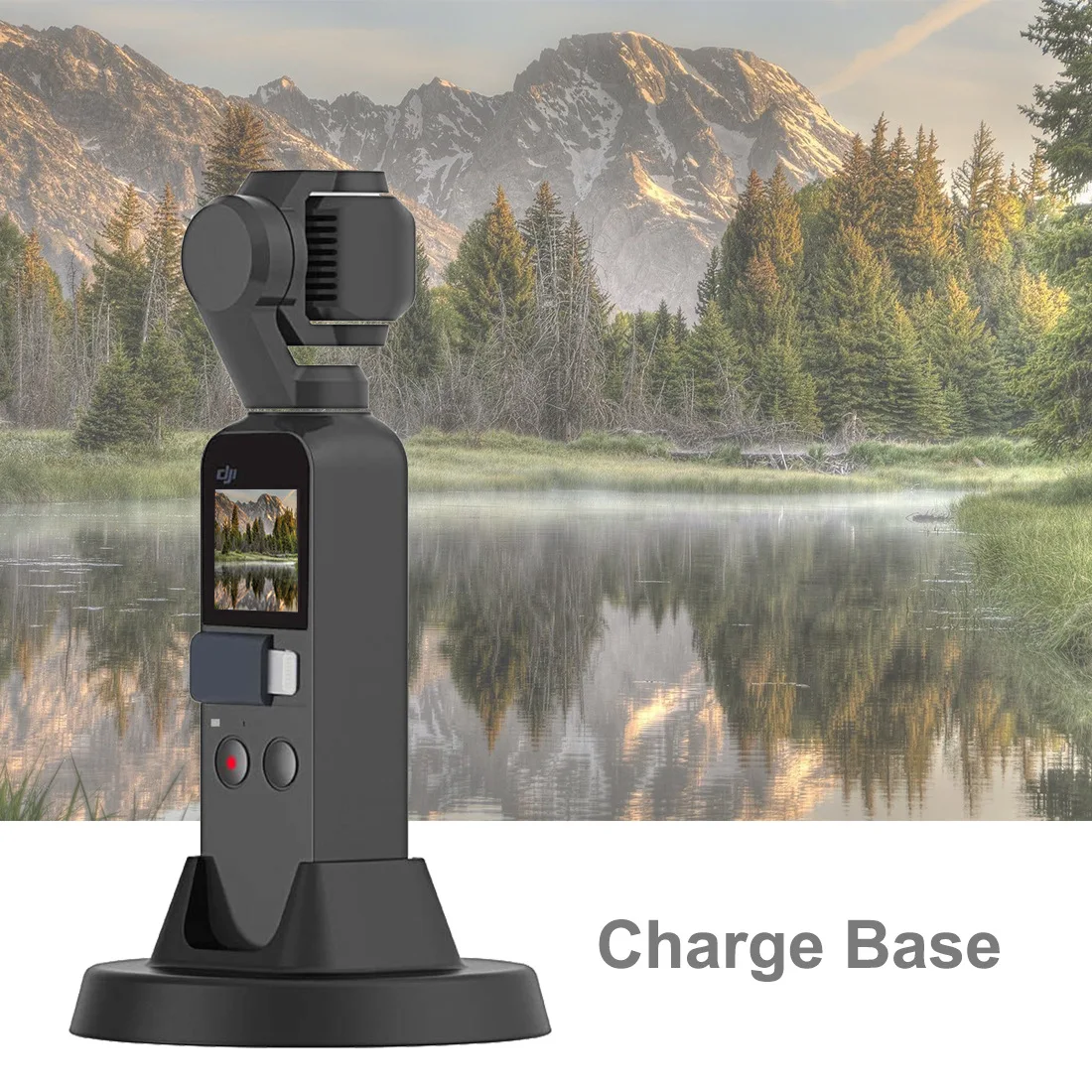 

DJI Osmo Pocket Charge Base Fixed Holder Camera Accessories USB Type-C For DJI Osmo Pocket Accessories Gimbal Camer Mount