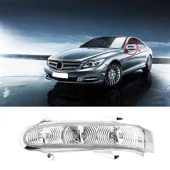 

1 Pair Side Mirror Turn Signal LED Light Clear Lens for Mercedes Benz W215 CL215 W220 99-03