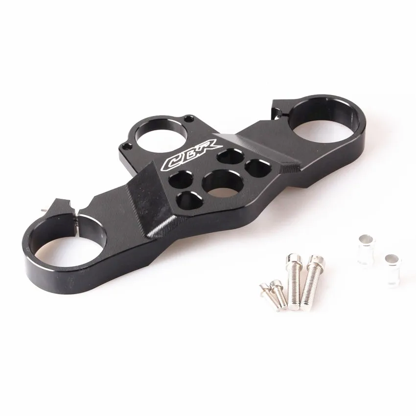 

For Honda CBR600RR 2005-2006 F5 Front Fork Lowering Triple Tree Upper Top Clamp CNC Aluminum Motorcycle Accessories Black