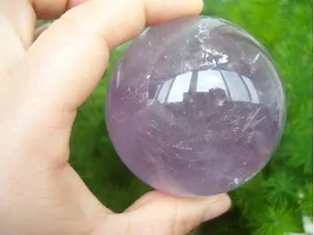 

Rainbow Natural Amethyst Quartz Ball 2.7 Inch Crystal Sphere Orb Reiki