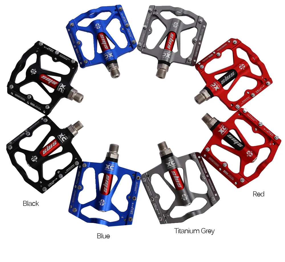 SHANMASHI парные велосипедные педали сверхлегкие Алюминиевые сплава MTB Горный шоссейный велосипед 3 подшипника велосипедные педали для велоспорта
