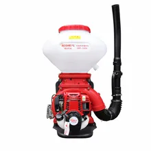 Четырехтактный бензиновый Рюкзак Тип удобрения опрыскиватель порошок борьбы с лекарствами сельскохозяйственная машина полива оросительный Спринклер