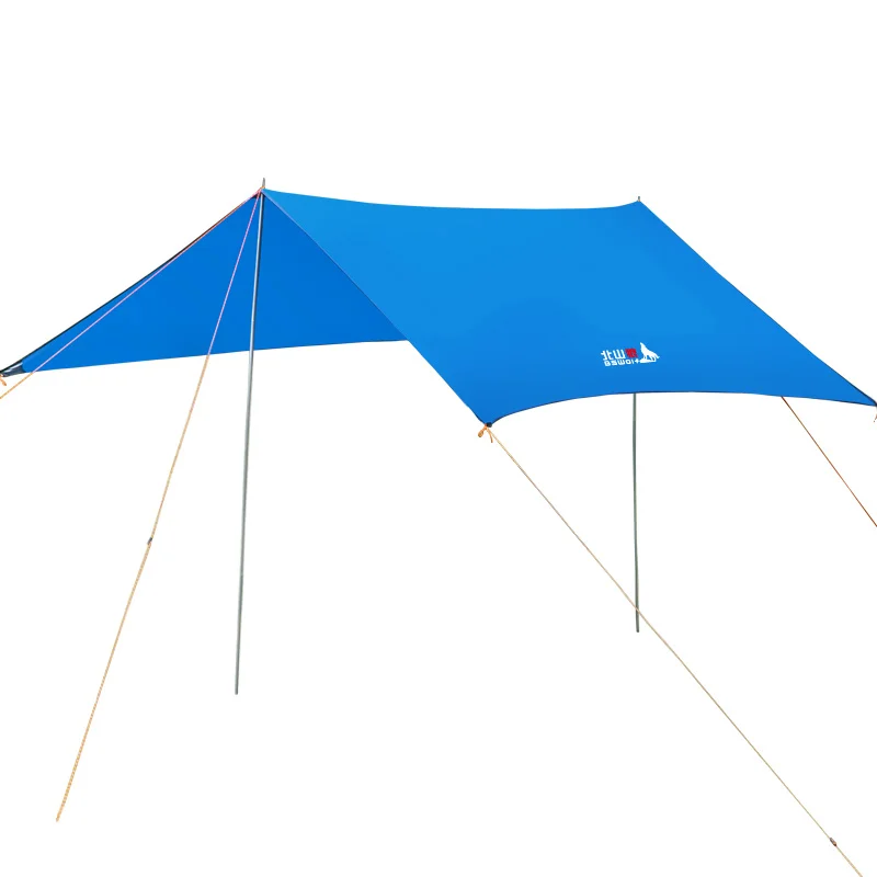 BSWolf 3*3M железные столбы UV Пляжная палатка Солнцезащитная для кемпинга
