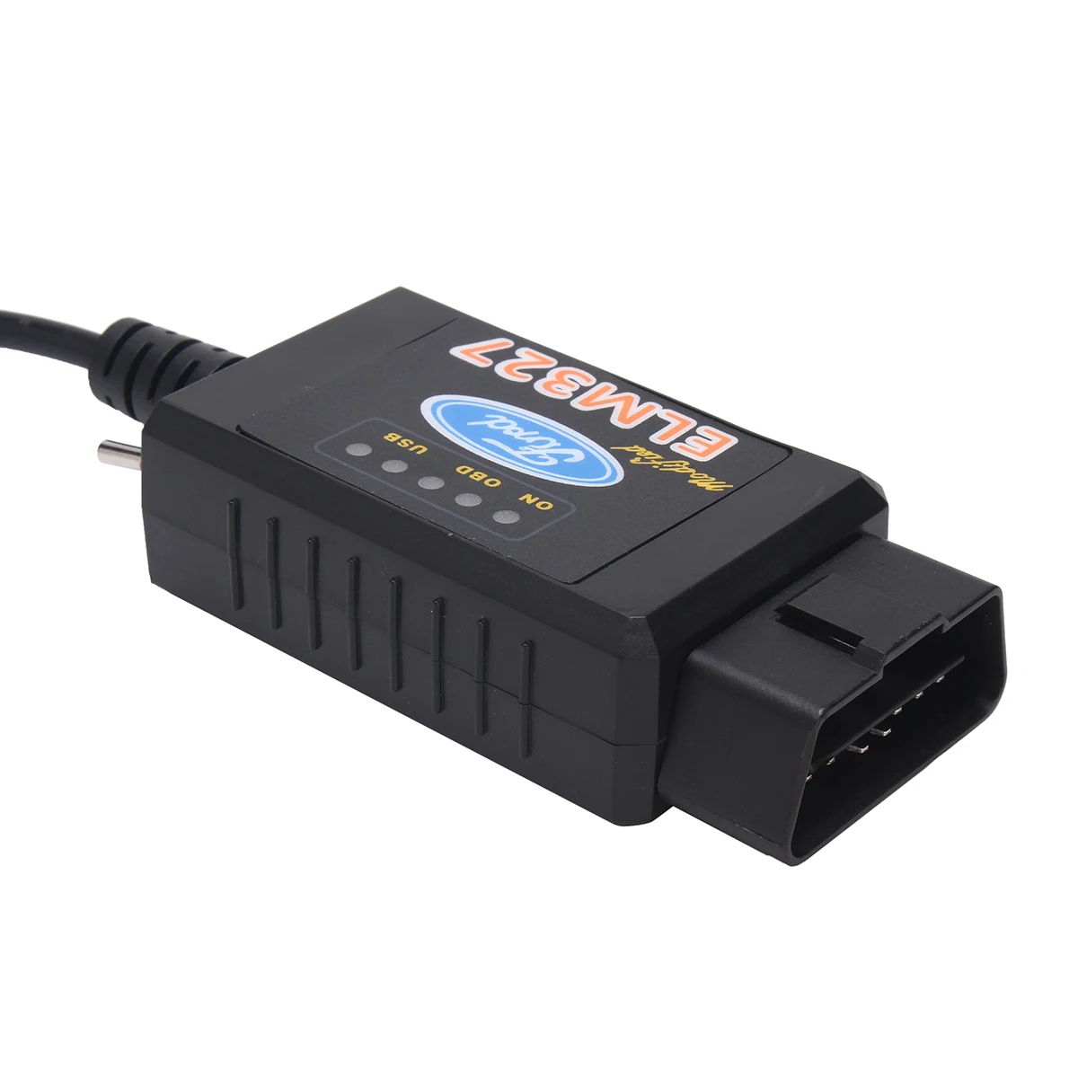1 шт. черный USB модифицированный ELM327 сканер инструмент и компакт дисков для Ford MS CAN