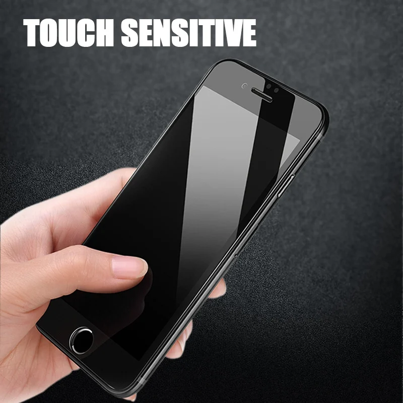 TOMKAS 5D Glass For iPhone 7 7 Plus Glass Tempered Screen Protector Front Film For iPhone 6 6S 8 Plus X 10 Screen Protector