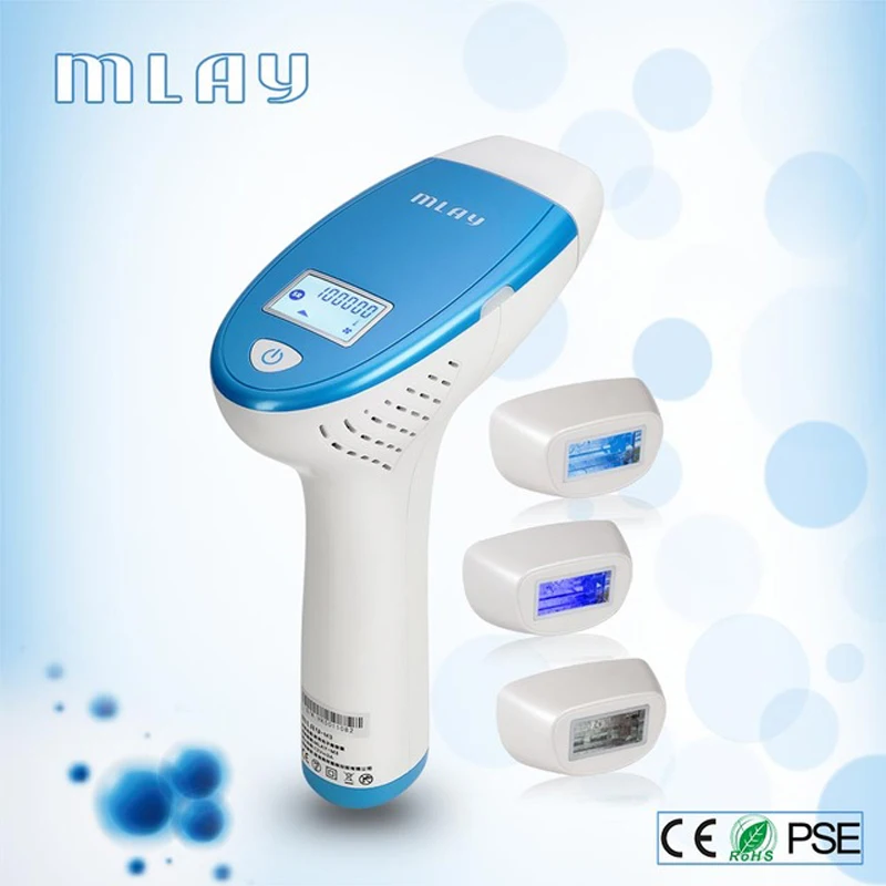 Laser IPL depilator Laser Hair Removal Machine with 3 Lamps 300000 Shots Acne Clearance Skin Rejuvenation Home Use Beauty Device