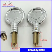 Эмбрион для ключей оптом ветряная мельница двери ключ пустой ключ корпус ключа для вертикальный ключ режущая машина B244
