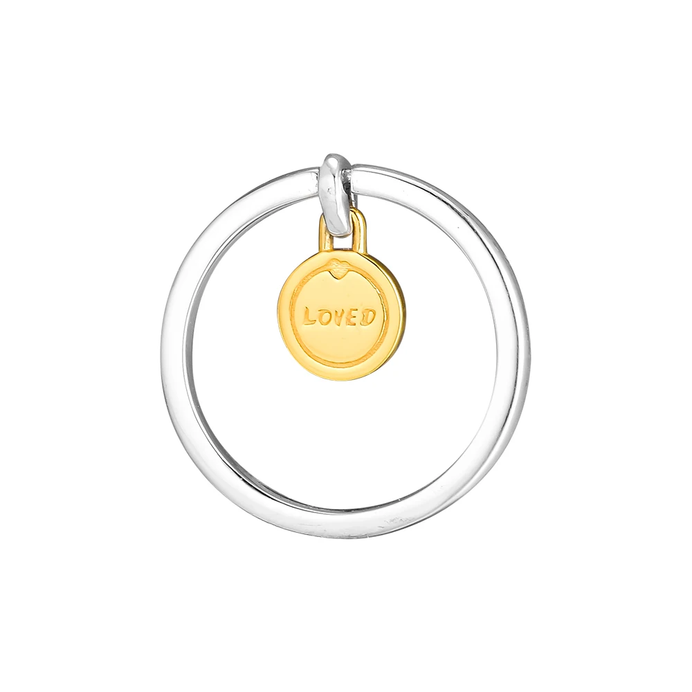 

Pandulaso Shine Medallion of Love Ring For Jewelry Making 925 Sterling Silver jewelry Woman engagement Ring silver ladies ring