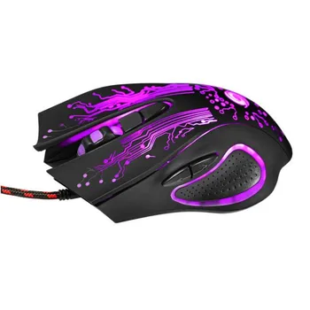 

Mice 6 Button 5500 DPI Adjustable LED Optical USB Wired Gaming PRO Mouse Mice For PC Laptop Notebook A8