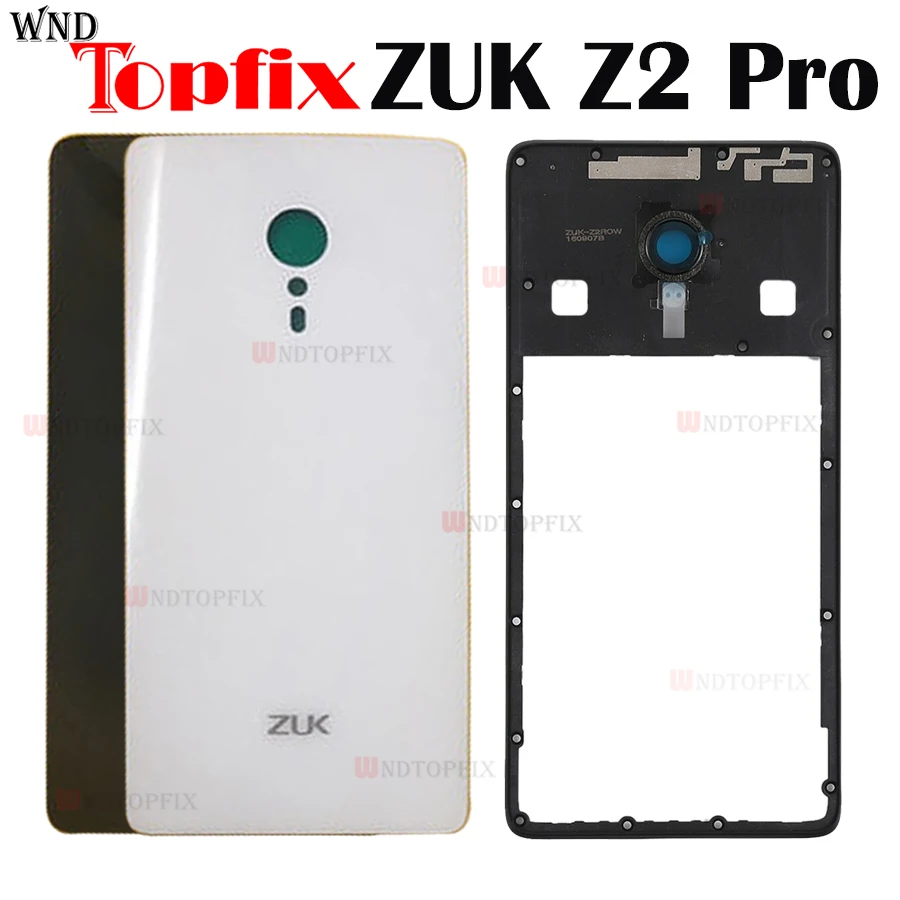 lenovo ZUK Z2 Pro Чехол для батареи Стекло+ клей lenovo ZUK Z2Pro средняя рамка ZUK Z2Pro Корпус чехол ZUK Z2 Pro задняя крышка