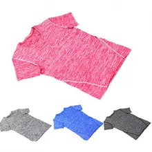 New Design Men Fitness BodyBuilding Running Sports Shirt Breathable Quick Dry Flexible Sport Leisure Gym Shirt Sportwear
