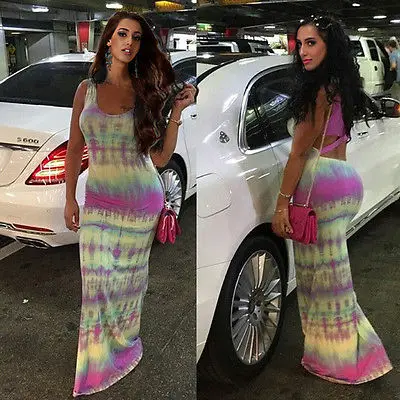  font b Sexy b font Boho font b Women b font Summer Casual Sleeveless Long