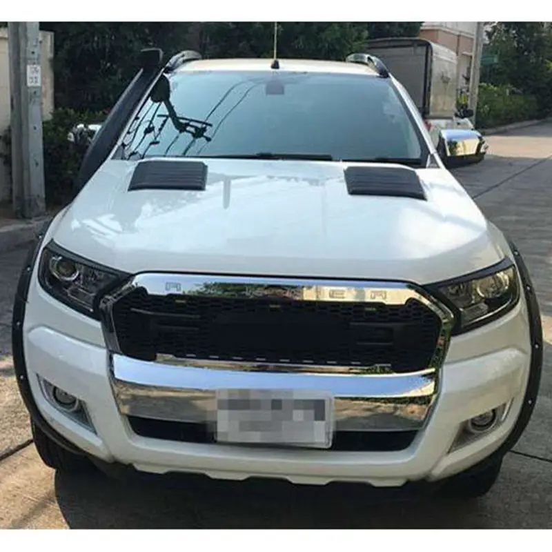 Накладки на фары для Ford Ranger накладки из АБС пластика матовые черные декоративные
