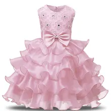 2019 New Princess Flower Dresses Girls Birthday Party Outfits Chidren Pink Lace Wedding Dress Girl Kids Evening Wear Tutu Dress 2019 New Princess Flower Dresses Girls Birthday Party Outfits Chidren Pink Lace Wedding Dress Girl Kids Evening Wear Tutu Dress