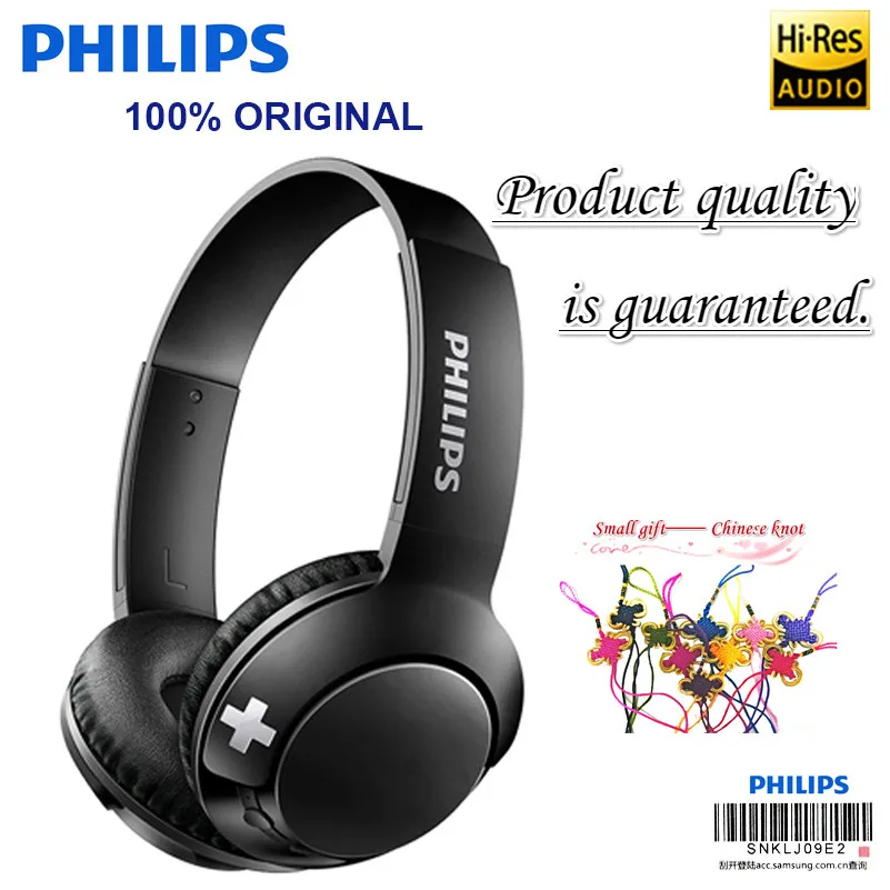 Оригинальные Наушники Philips SHB3075 беспроводная гарнитура с регулятором громкости