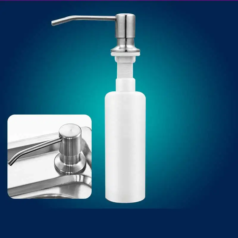 300ml Stainless Steel Kitchen Sink Countertop Soap Dispenser Built Kitchen Sink Countertop Soap Dispenser