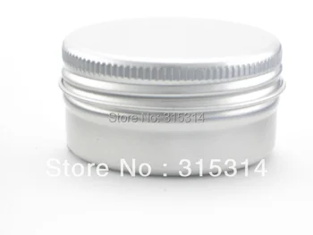 

0.5oz/15ml Aluminium Tins ，aluminum jar， aluminum pot ,containers with screw thread