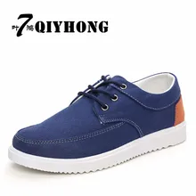 QIYHONG/Новинка года; Лидер продаж; брендовая Летняя мужская парусиновая обувь; Вулканизированная обувь; низкая обувь Кружевная Мужская обувь с мягкой подошвой