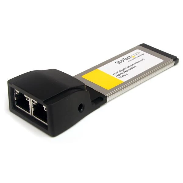 StarTech.com двойной порт ExpressCard Gigabit ноутбук Ethernet NIC сетевой адаптер внутренний