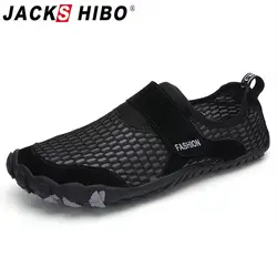 JACKSHIBO/водонепроницаемая обувь пляжные шлепанцы для Плавания для мужской открытый дышащие спортивные кроссовки обувь для плавания для