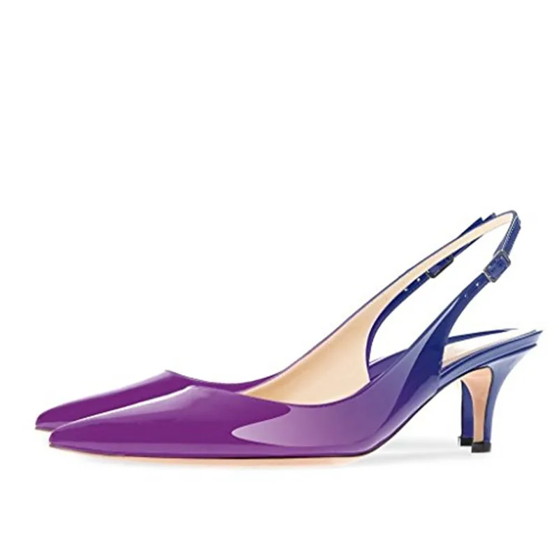 COCOAFOAL/летние женские босоножки; женская обувь на высоком каблуке; модные пикантные босоножки; женские летние босоножки; zapatos Bajos Mujer - Цвет: Фиолетовый