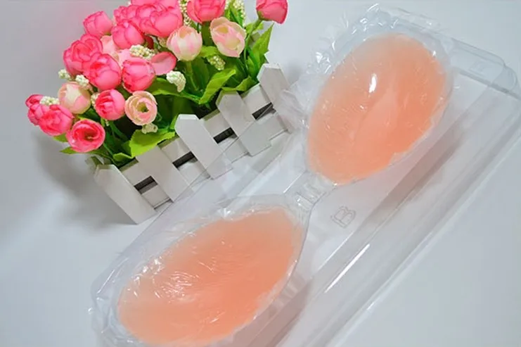 invisible silicone bra for bikini lady sexy soft 100% seamless | Женская одежда