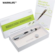 Newst электронный акупунктурный карандаш Электрический меридианс лазерная терапия лечение массажная ручка для иглоукалывания облегчение боли инструменты