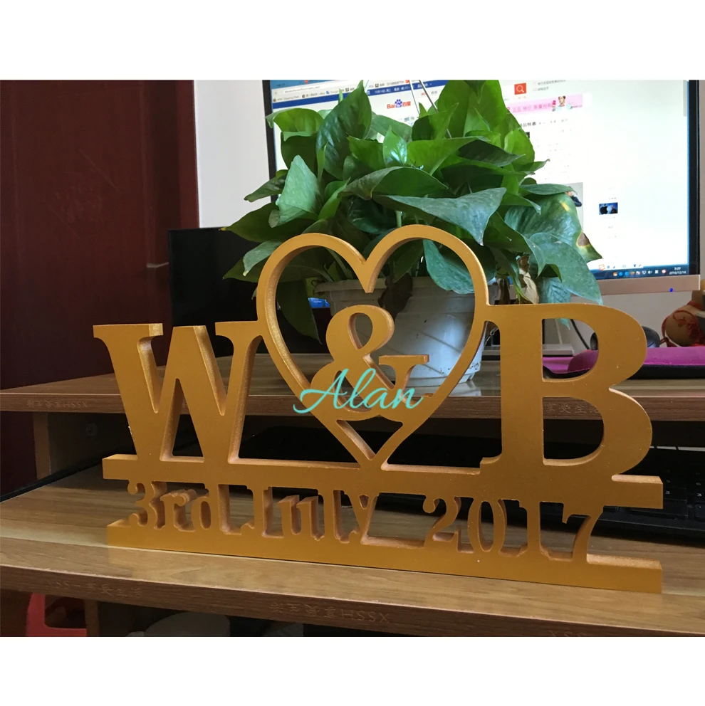  Gold Elegant Wedding save the date sign Photo Prop Sign Wedding Invitation -Wedding Photo Prop Brid - 32848284484