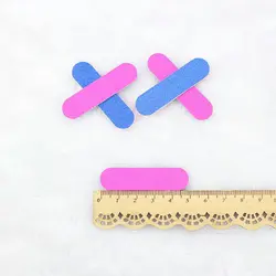 1 шт. мини Пилочки для ногтей nail Art инструменты искусственный шлифовка ногтей Полировка одноразовые для удаления кутикулы Полировщики для