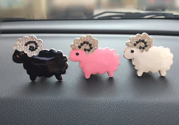 

Car Interior Little Sheep Air Conditioner Outlet Clip Decoration Car Air Freshener Car Perfume Diffuser Lovely Ornaments XCZ658