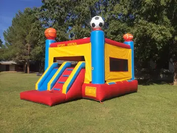 

indoor inflatable jumping combo air bouncer slide