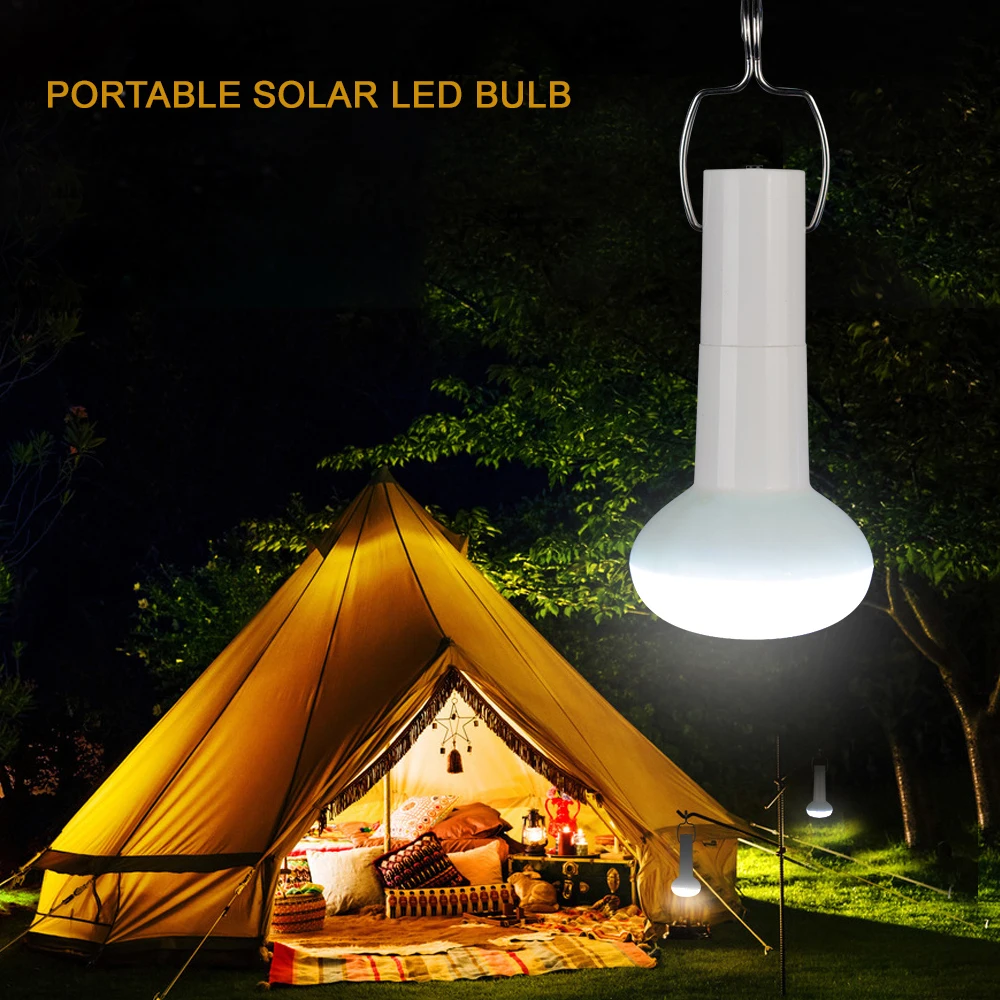

BORUIT Portable Hanging Camping Lantern Rechargeable Tent Lamp Ultra Powerful Led Torch USB Charger Outdoor Camping Accessories