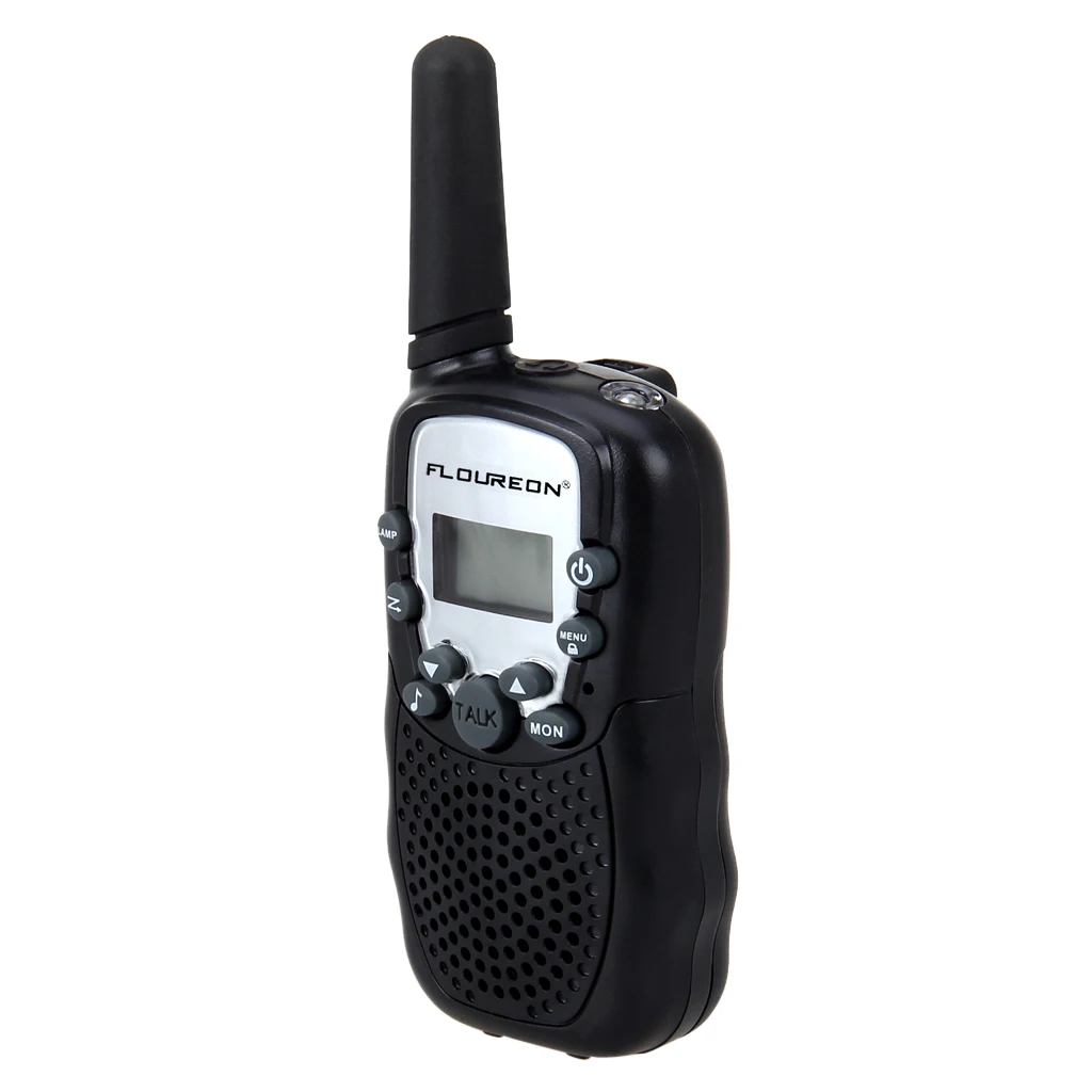 FLOUREON 1 пара 8 канальные рации UHF400 470MHz ЖК дисплей любительский двухстороннее радио