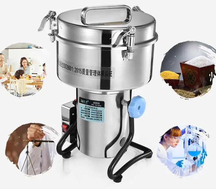 high speed dry masala grinder