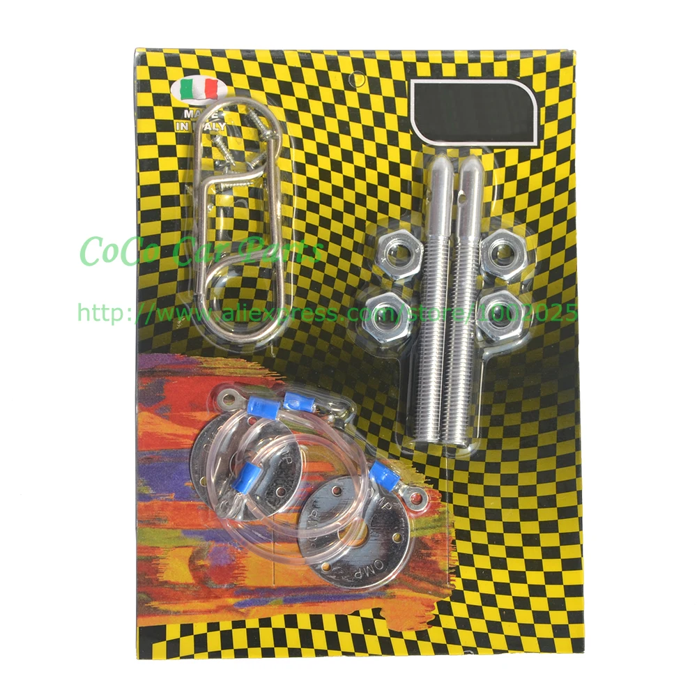 

High Quality Silver HOOD PIN UNIVERSAL ALUMINUM HOOD LATCH Bonnet Pin