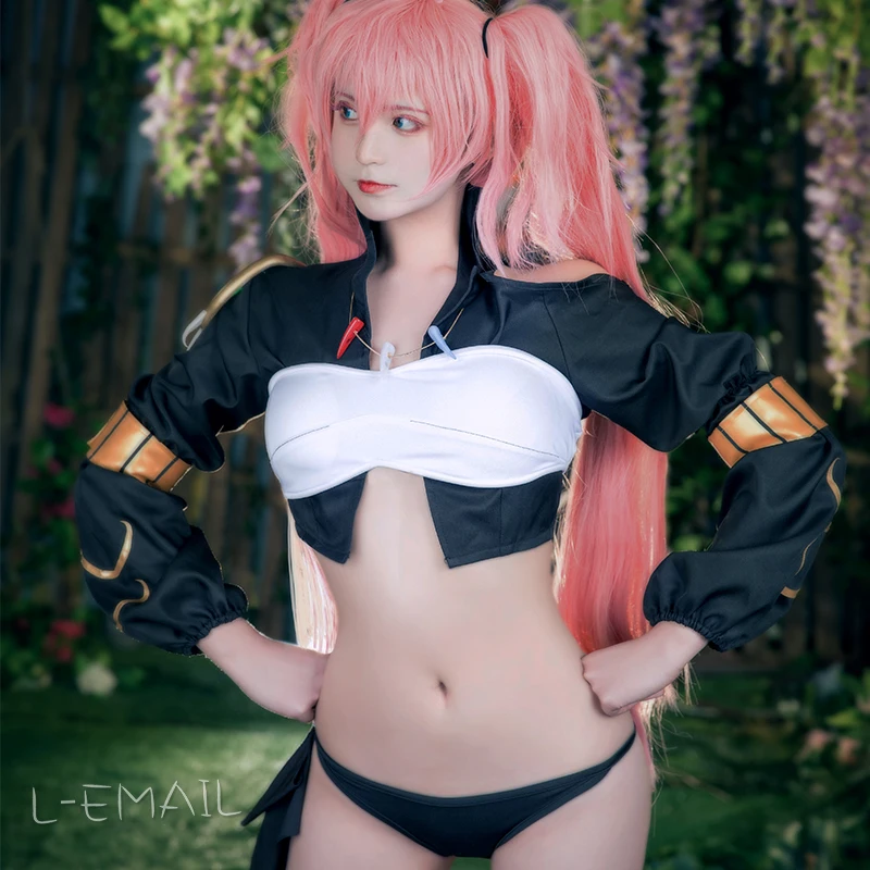 Cosroad Anime That Time I Got Reincarnated as a Slime Milim Nava Cosplay Wigs Costumes Tensei shitara Slime Datta Ken (3)