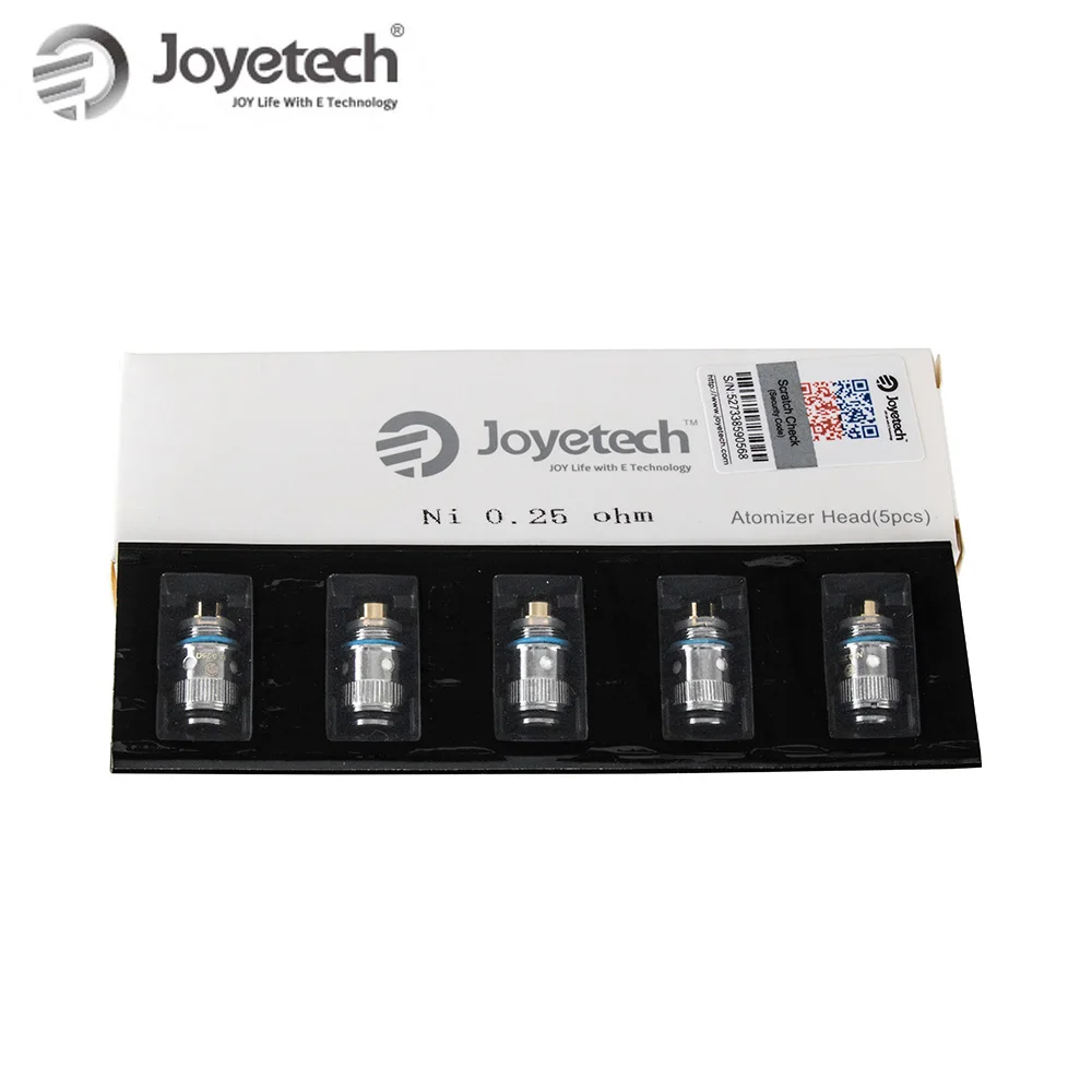 

Hot Sale!Original Joyetech ego one CL-Ni 0.25ohm VT atomizer head replaceable Coils for eGo One VT Atomizer 2lots E-Cigarette