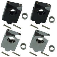 7/" 22 мм/28 мм алюминиевый руль для мотоцикла, грязи, велосипеда, руль, стояки, крепежные зажимы, универсальные для Suzuki, Honda, Yamaha, DUCATI