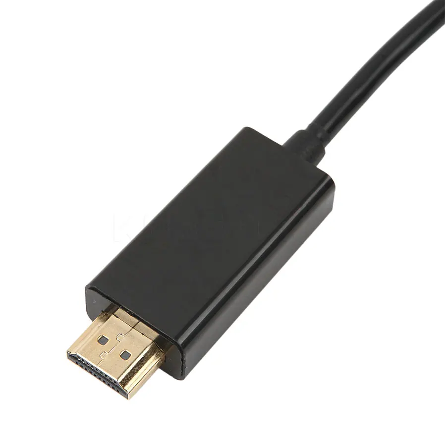 1,8 м 6 футов Дисплей порт мужской DP к HDMI Мужской кабель адаптер конвертер для ПК ноутбук