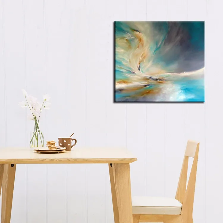

Most Popular High Quality Handmade Abstract Sky Oil Painting On Canvas Unique Landscape Sky Painting For Living Room Decor